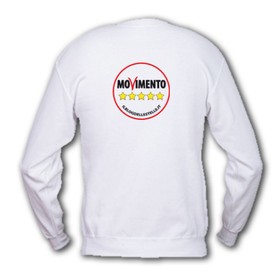 Felpa unisex stampa retro